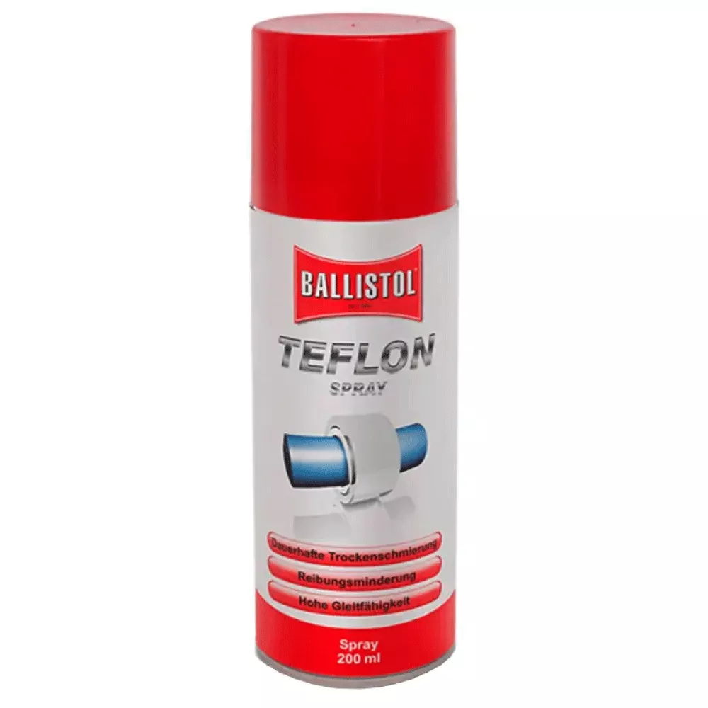 Смазка тефлоновая Klever Ballistol Teflon PTFE (200мл), спрей (226-1008)