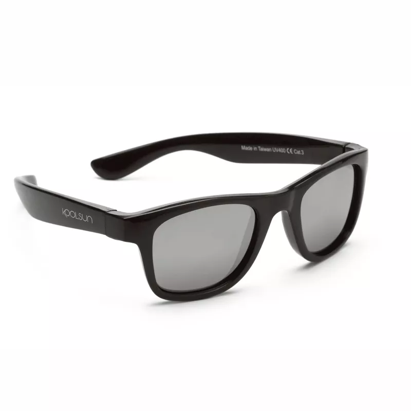 Солнцезащитные очки Koolsun Wave черные до 10 лет (KS-WABO003)
