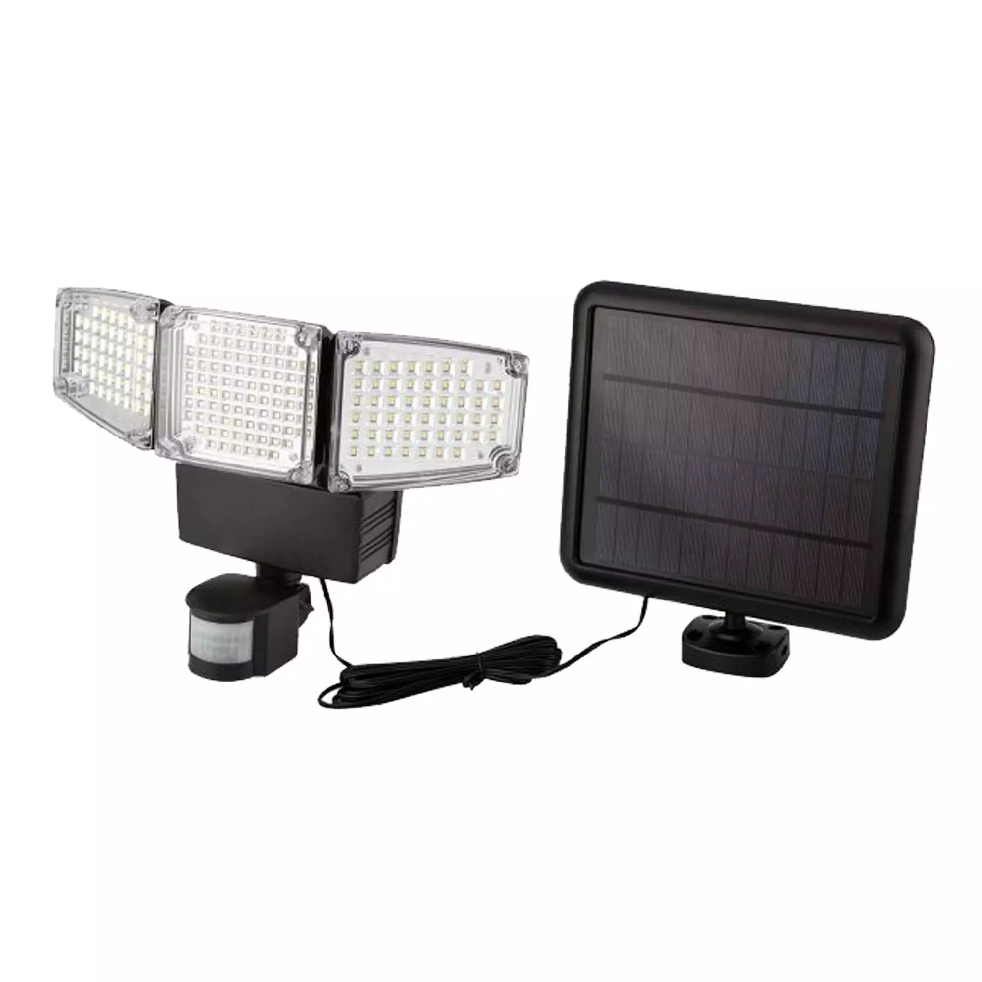 Солнечный светильник настенный тройной NEO TOOLS 1000лм