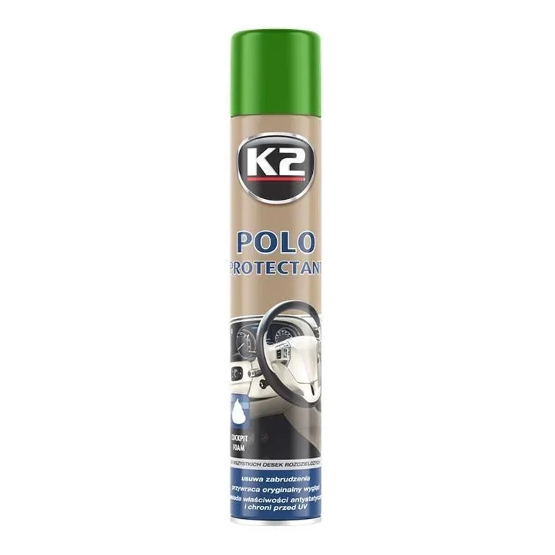 Засiб для чищення пластика приладовiй панелi K2 Polo Protectant Green Tea 750мл (K418ZH) Засiб для чищення пластика приладовiй панелi K2 Polo Protectant Green Tea 750мл (K418ZH)