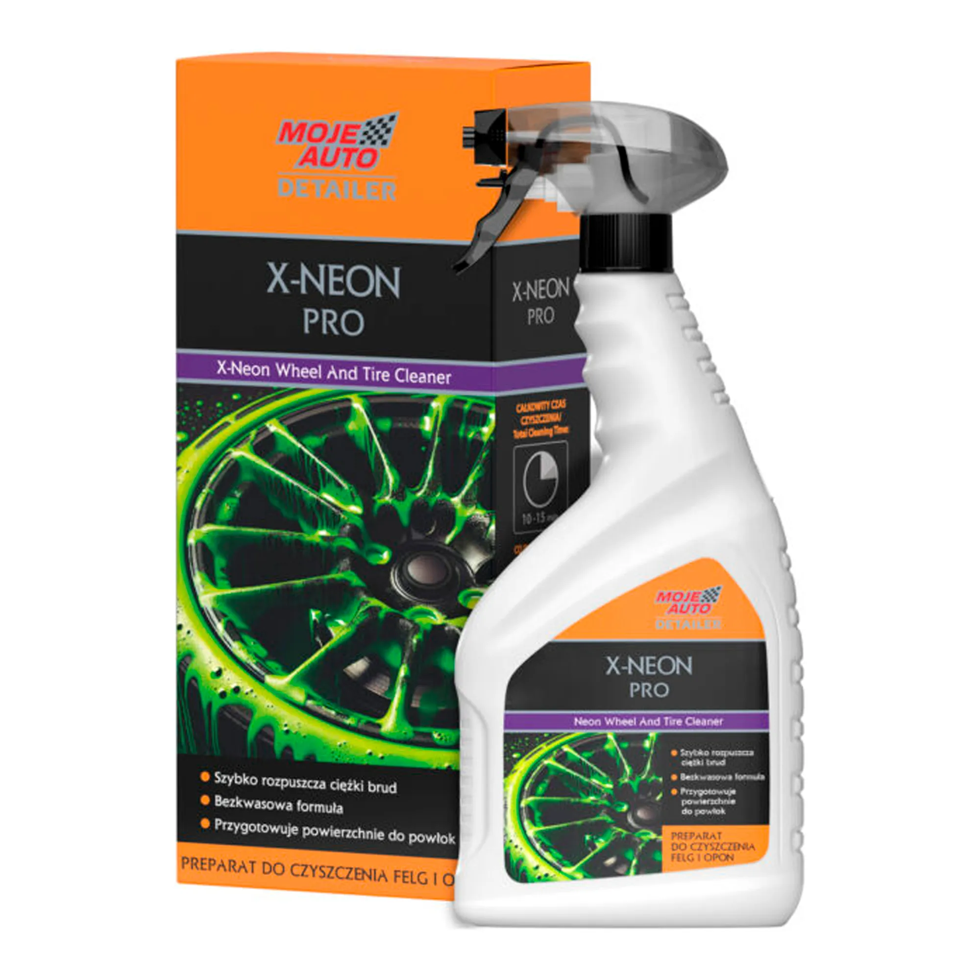Засіб для очищення дисків і шин My Car - Detailer X-Neon Pro 750мл (19-676) Засіб для очищення дисків і шин My Car - Detailer X-Neon Pro 750мл (19-676)