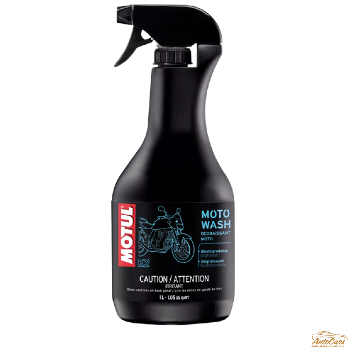 Средство для очистки поверхностей мотоцикла MOTUL E2 Moto Wash 1 л (105505) Средство для очистки поверхностей мотоцикла MOTUL E2 Moto Wash 1 л (105505)