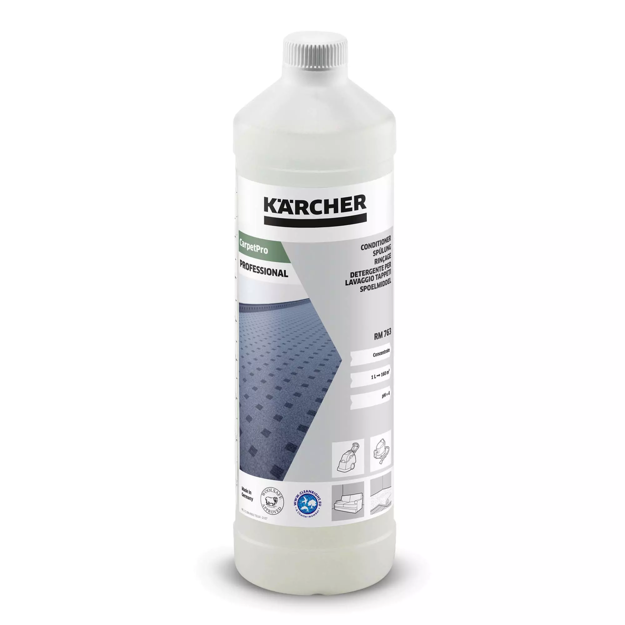 Средство для уборки ковров KARCHER CarpetPro RM 763 1 л (6.295-844.0) Средство для уборки ковров KARCHER CarpetPro RM 763 1 л (6.295-844.0)