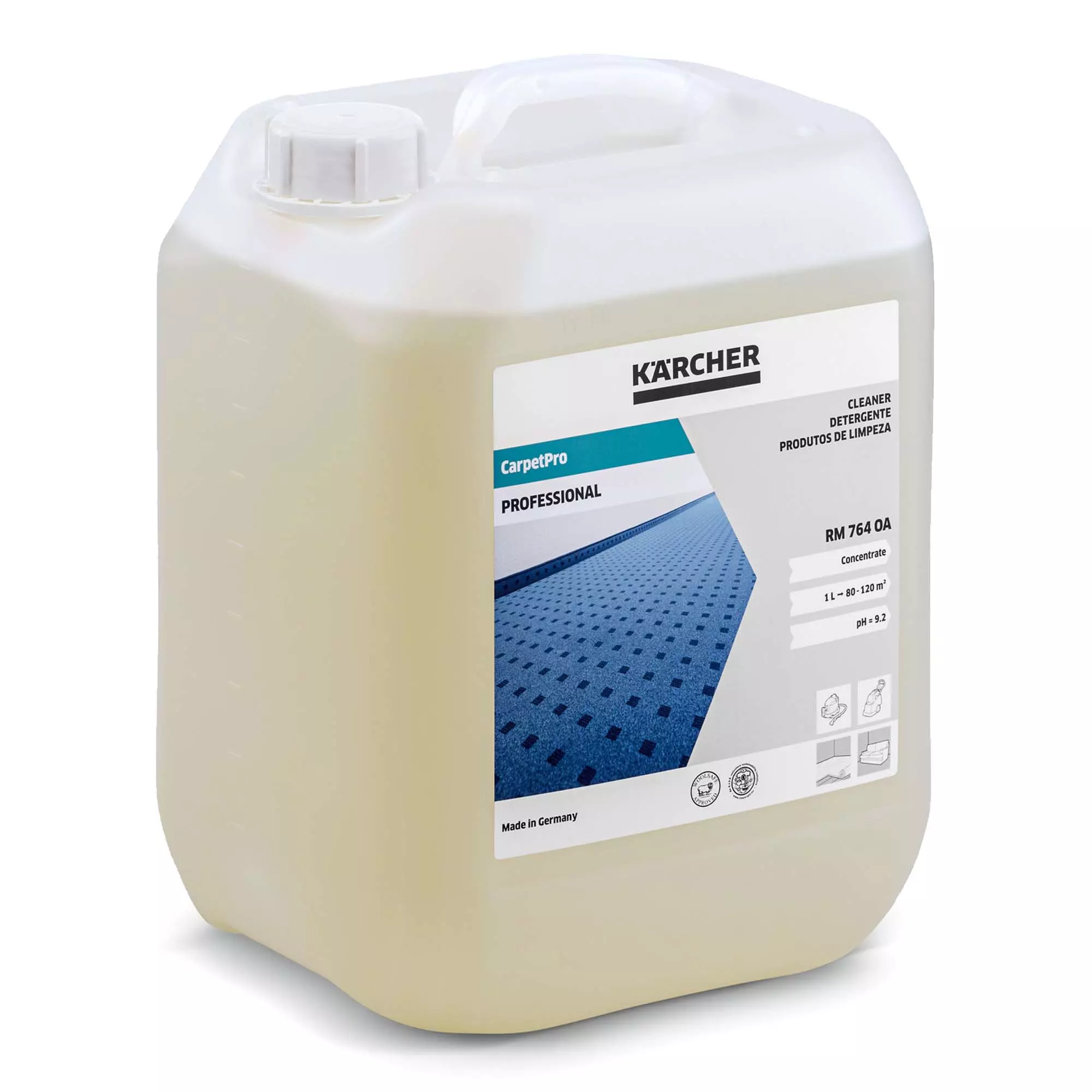 Средство для уборки ковров KARCHER CarpetPro RM 764 OA 10 л (6.295-854.0) Средство для уборки ковров KARCHER CarpetPro RM 764 OA 10 л (6.295-854.0)