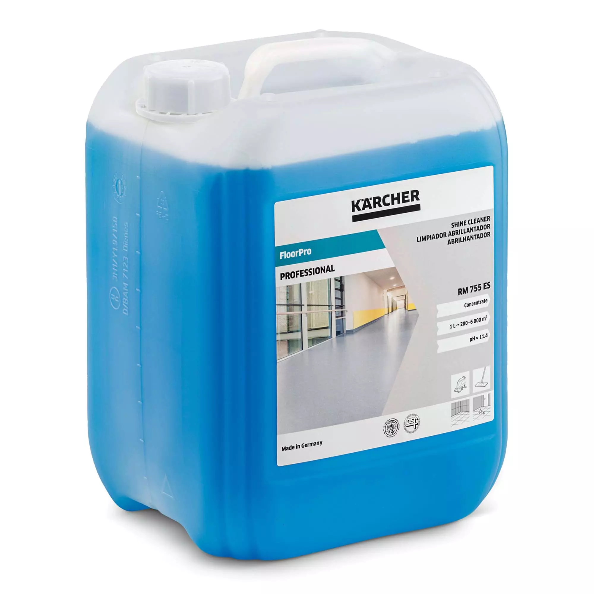 Средство для уборки пола KARCHER FloorPro RM 755 10 л (6.295-174.0) Средство для уборки пола KARCHER FloorPro RM 755 10 л (6.295-174.0)
