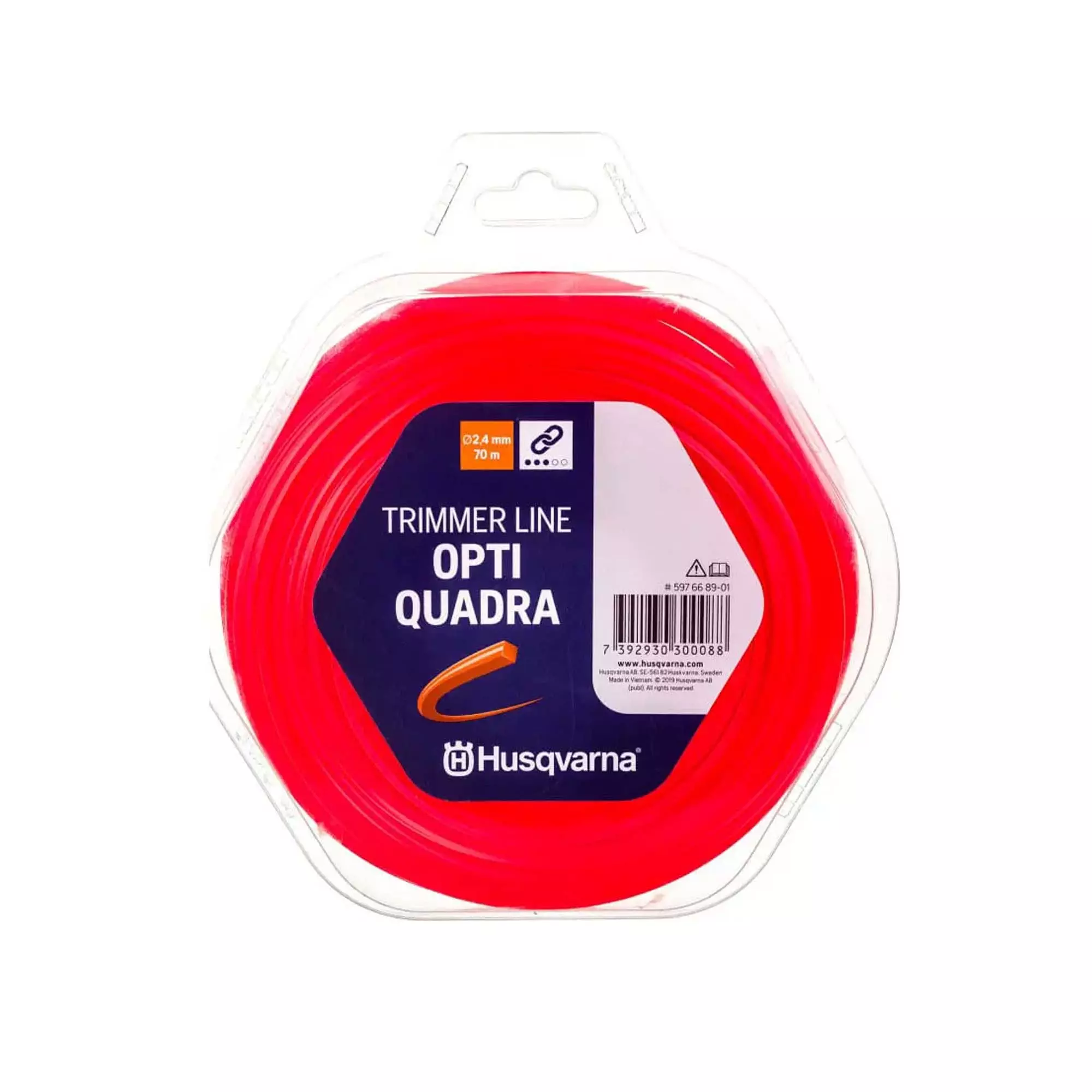 Струна для тримера Husqvarna Opti Quadra 2,4 мм 70 м (5976689-01)