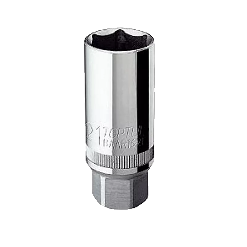 Свічкова головка 21мм 1/2 "TOPTUL (BAAR1621) Свічкова головка 21мм 1/2 "TOPTUL (BAAR1621)