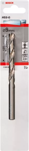 Свердло Bosch HSS-G 9 мм (2608585934) Свердло Bosch HSS-G 9 мм (2608585934)