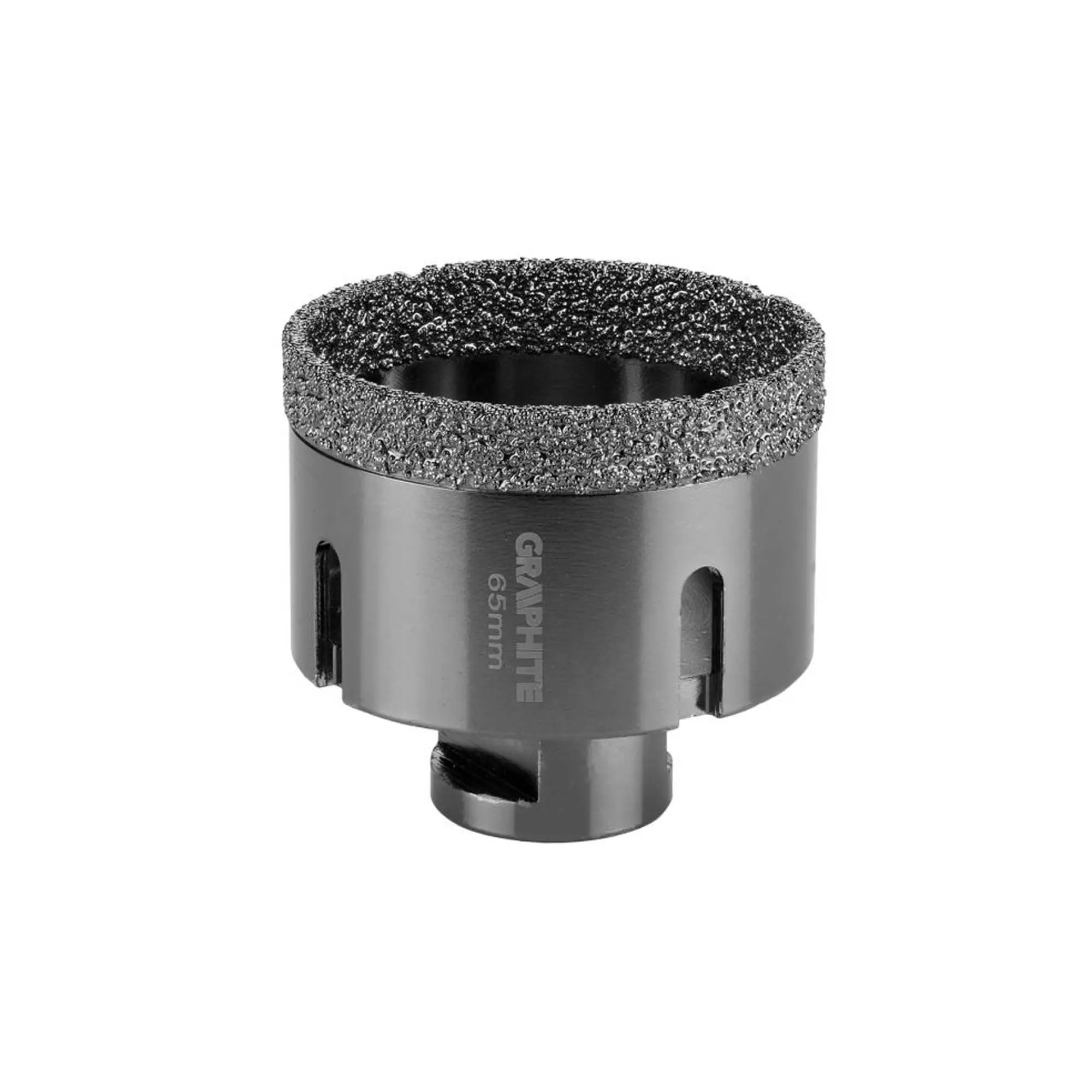 Сверло корончатое GRAPHITE 65 мм x M14 (55h314) Сверло корончатое GRAPHITE 65 мм x M14 (55h314)