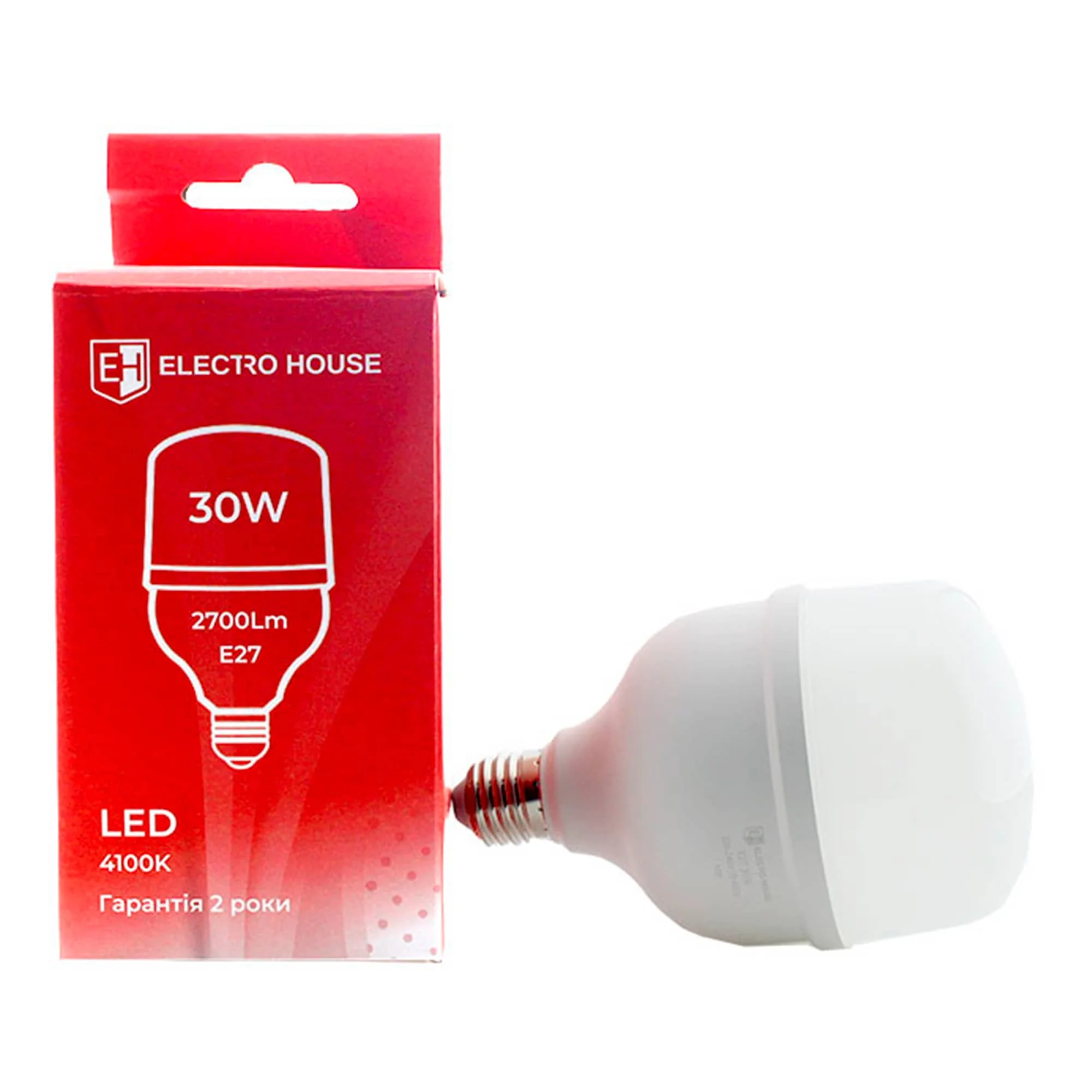 Светодиодная лампа Electro House Т100 30W E27 (EH-LMP-1301)