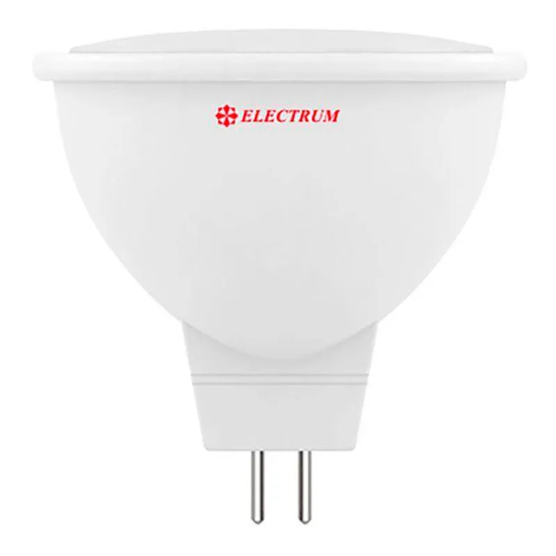 Світлодіодна лампа Electrum 5W MR-16 MR-16 GU5.3 4000K (A-LR-1433) Світлодіодна лампа Electrum 5W MR-16 MR-16 GU5.3 4000K (A-LR-1433)