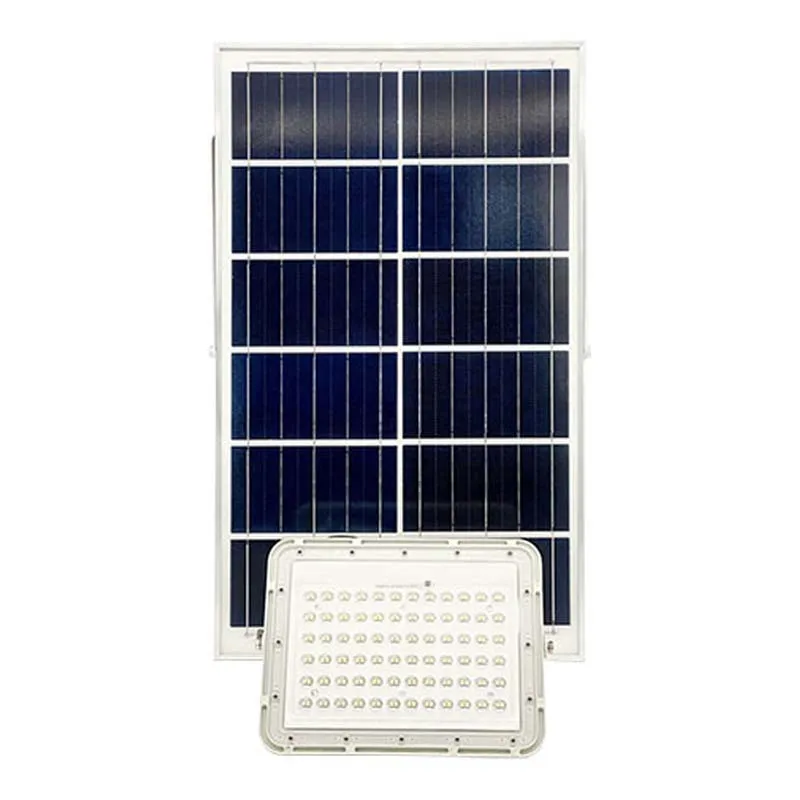 Светодиодный прожектор Protester 100W с солнечной панелью (SLFL1001) Светодиодный прожектор Protester 100W с солнечной панелью (SLFL1001)