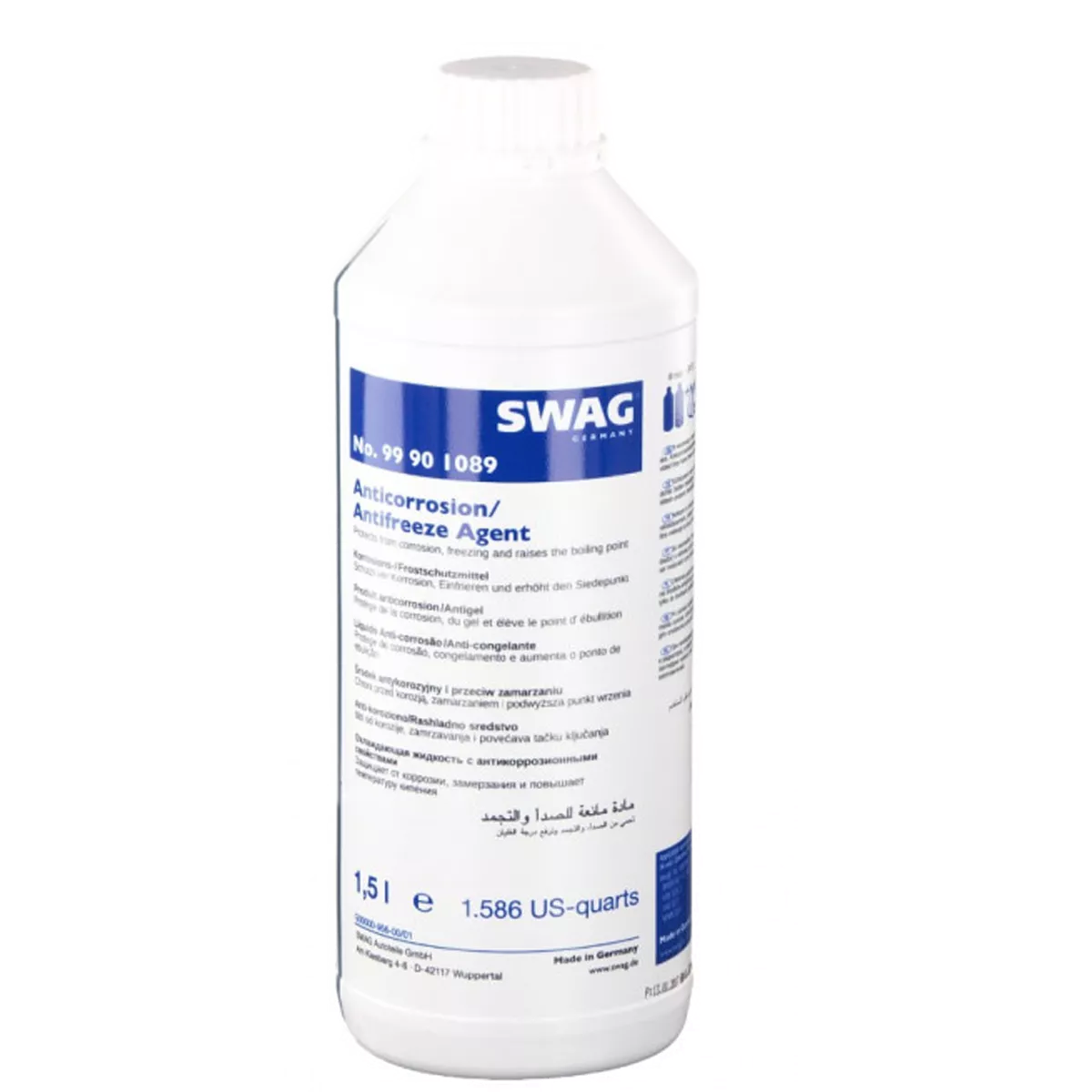 Антифриз Swag G11 -80°C синий 1,5л (99901089)