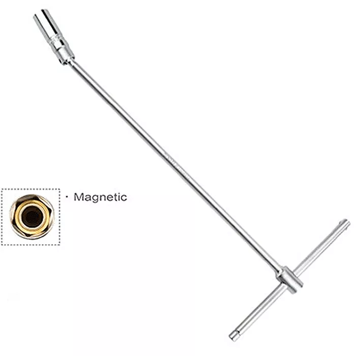 Т-обр TOPTUL магнітний свічковий ключ 21мм L450мм (CTHB2145)