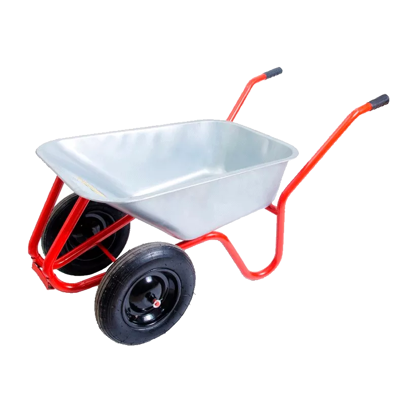 Тачка садово-строительная 100 л/ 230 кг, двухколесная MASTERTOOL (79-9854)