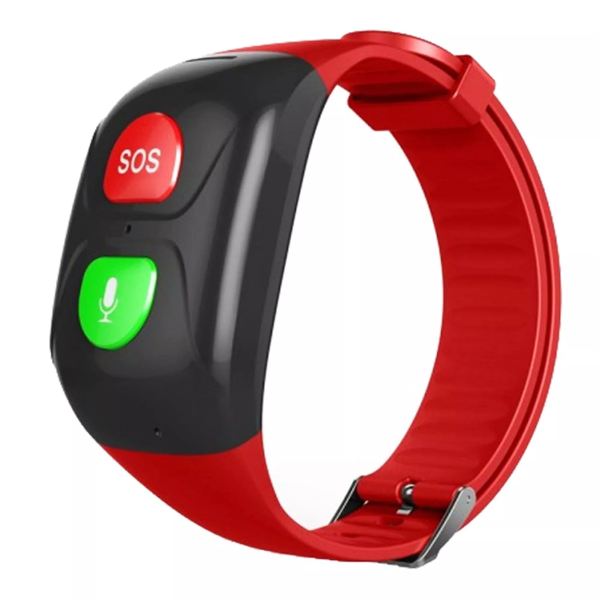 Телефон-часы с GPS трекером GOGPS М03 кнопка SOS черный с красным (M03BKRD) Телефон-часы с GPS трекером GOGPS М03 кнопка SOS черный с красным (M03BKRD)