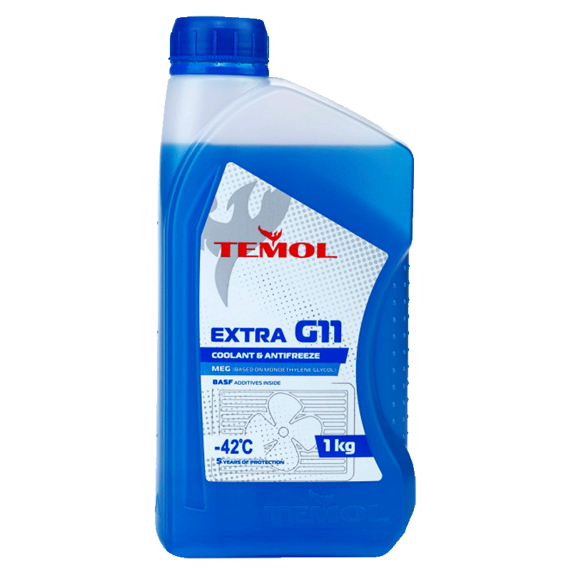 Антифриз Temol Extra G11 -40°C синий 1л (2f828fc7f643-2)
