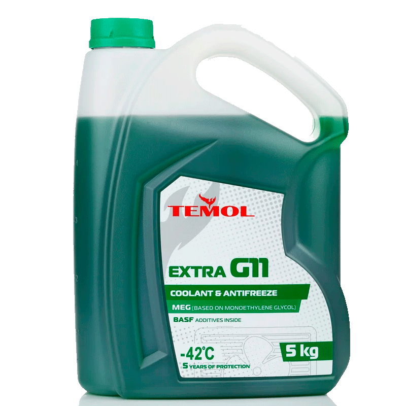 Антифриз Temol Extra G11 -40°C зеленый 5л (547fe4cc5030) Антифриз Temol Extra G11 -40°C зеленый 5л (547fe4cc5030)
