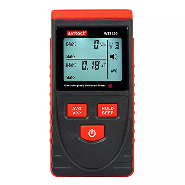Тестер электромагнитного излучения (1-1999В/м, 0.01-99,99μt) WT3120 WINTACT (WT3120) Тестер электромагнитного излучения (1-1999В/м, 0.01-99,99μt) WT3120 WINTACT (WT3120)