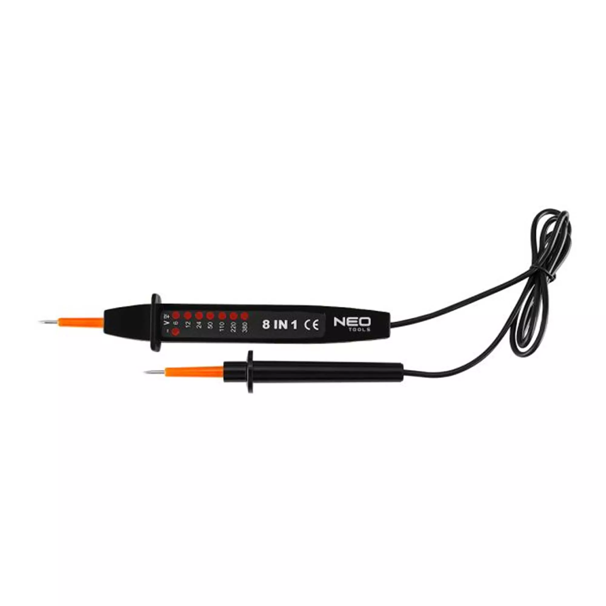 Тестер напруги NEO TOOLS багатофункціональний 8-1-1 AC/DC 6-380 В (94-006) Тестер напруги NEO TOOLS багатофункціональний 8-1-1 AC/DC 6-380 В (94-006)