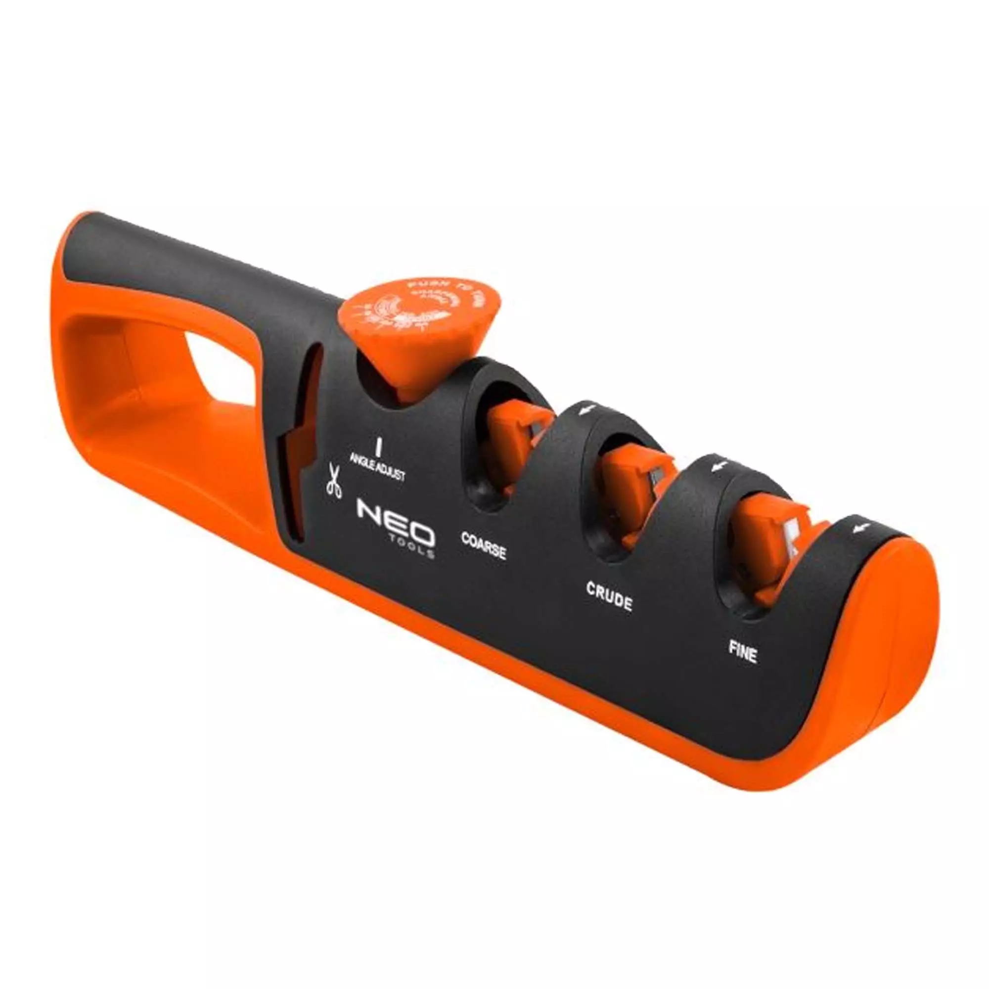 Точилка для ножей и ножниц NEO TOOLS, с регулируемым углом заточки (56-050) Точилка для ножей и ножниц NEO TOOLS, с регулируемым углом заточки (56-050)