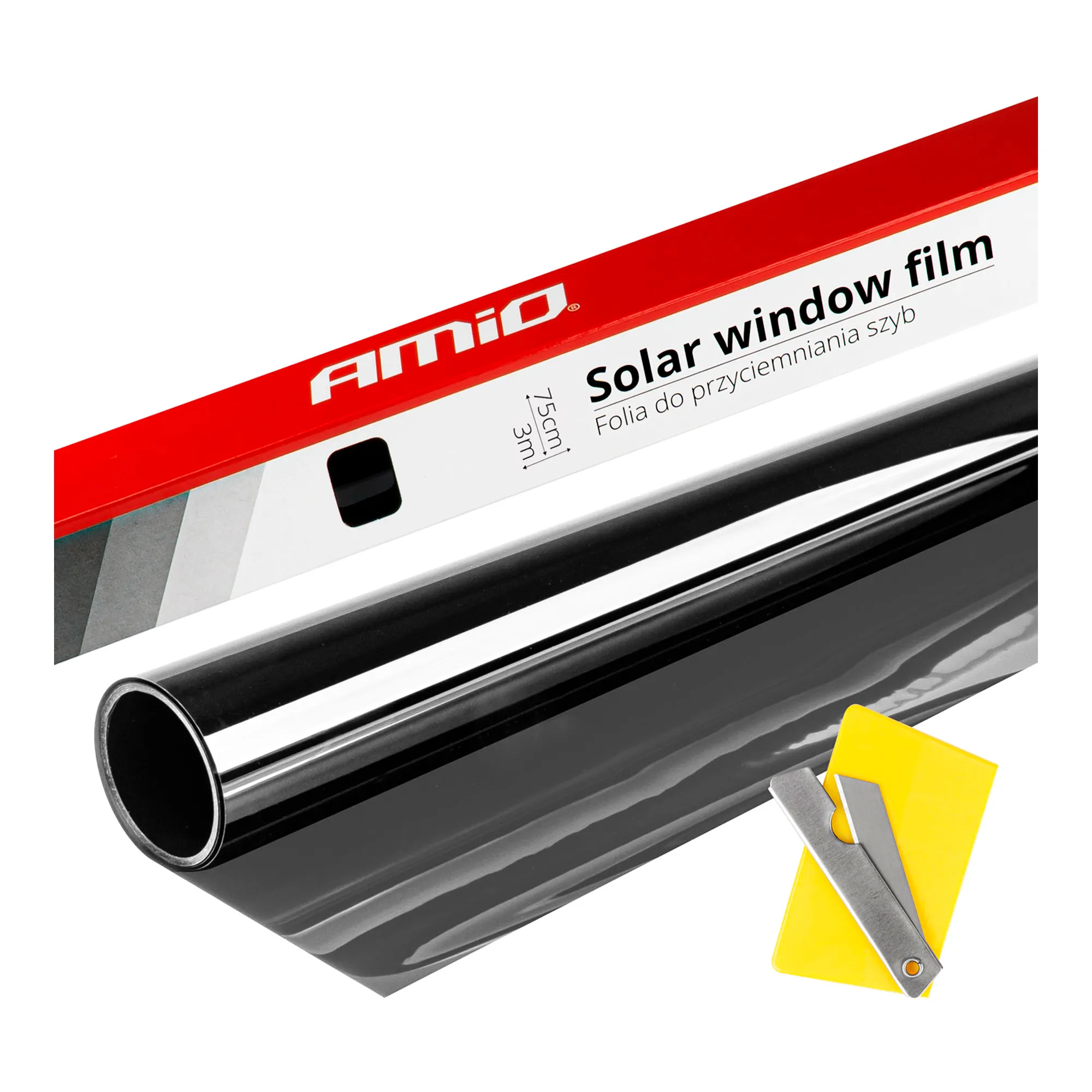 Тонировочная пленка AMIO Черная 0,75х3м (30%) (01655)