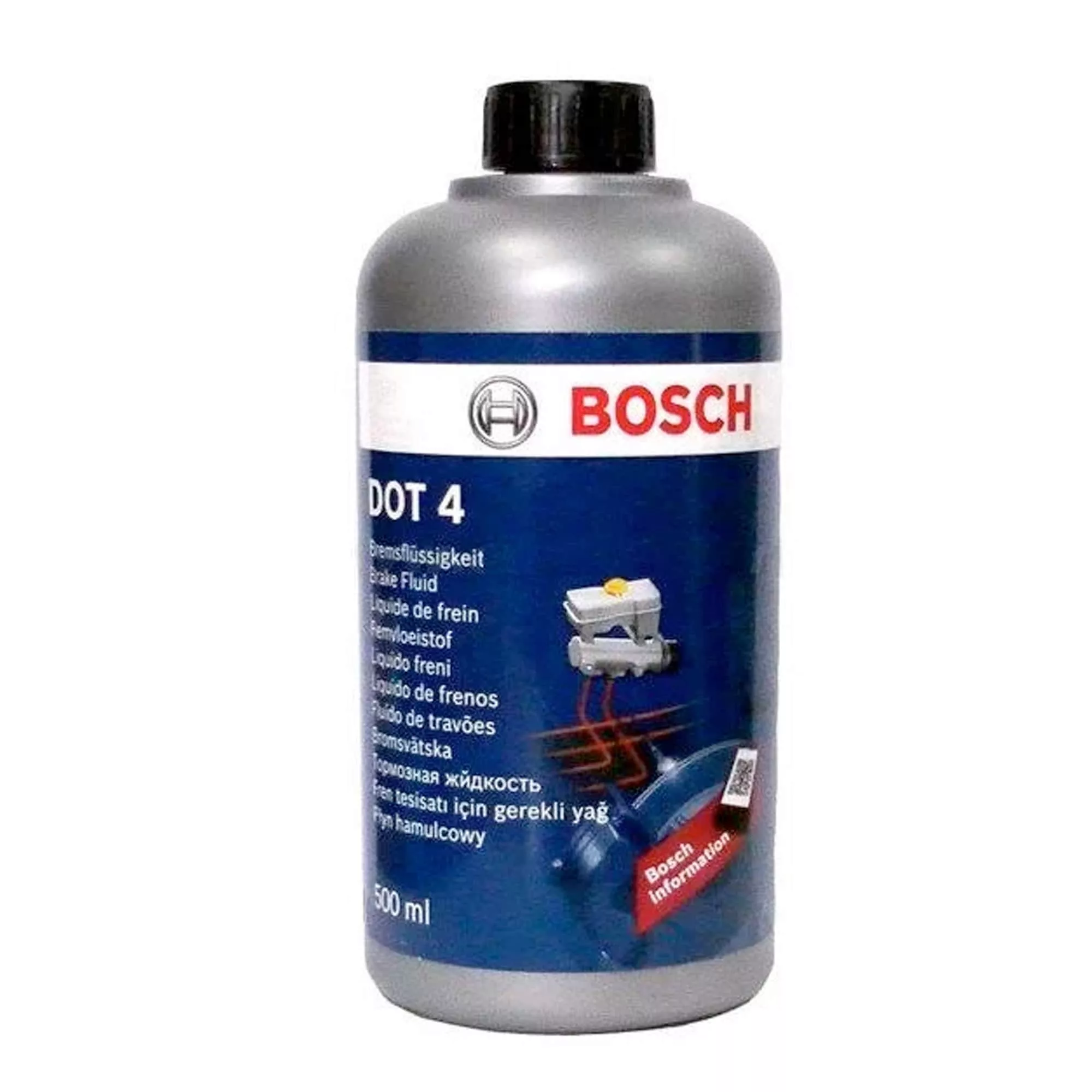 Тормозная жидкость Bosch DOT 4 HP 0,5л (1987479112)