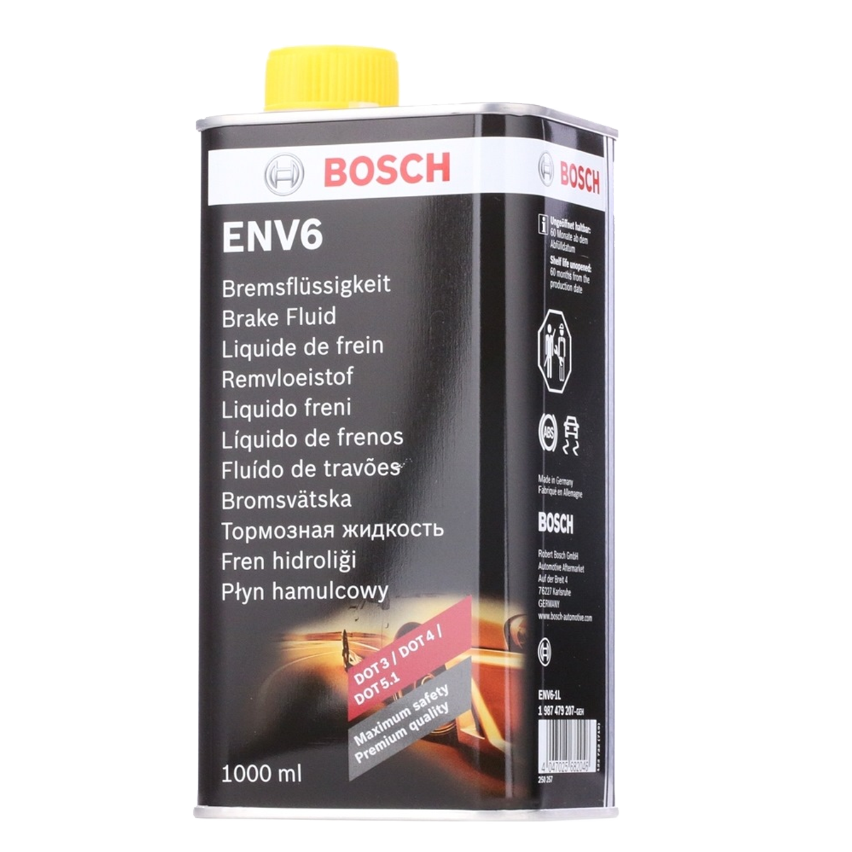 Тормозная жидкость BOSCH ENV6 1л (1 987 479 207)