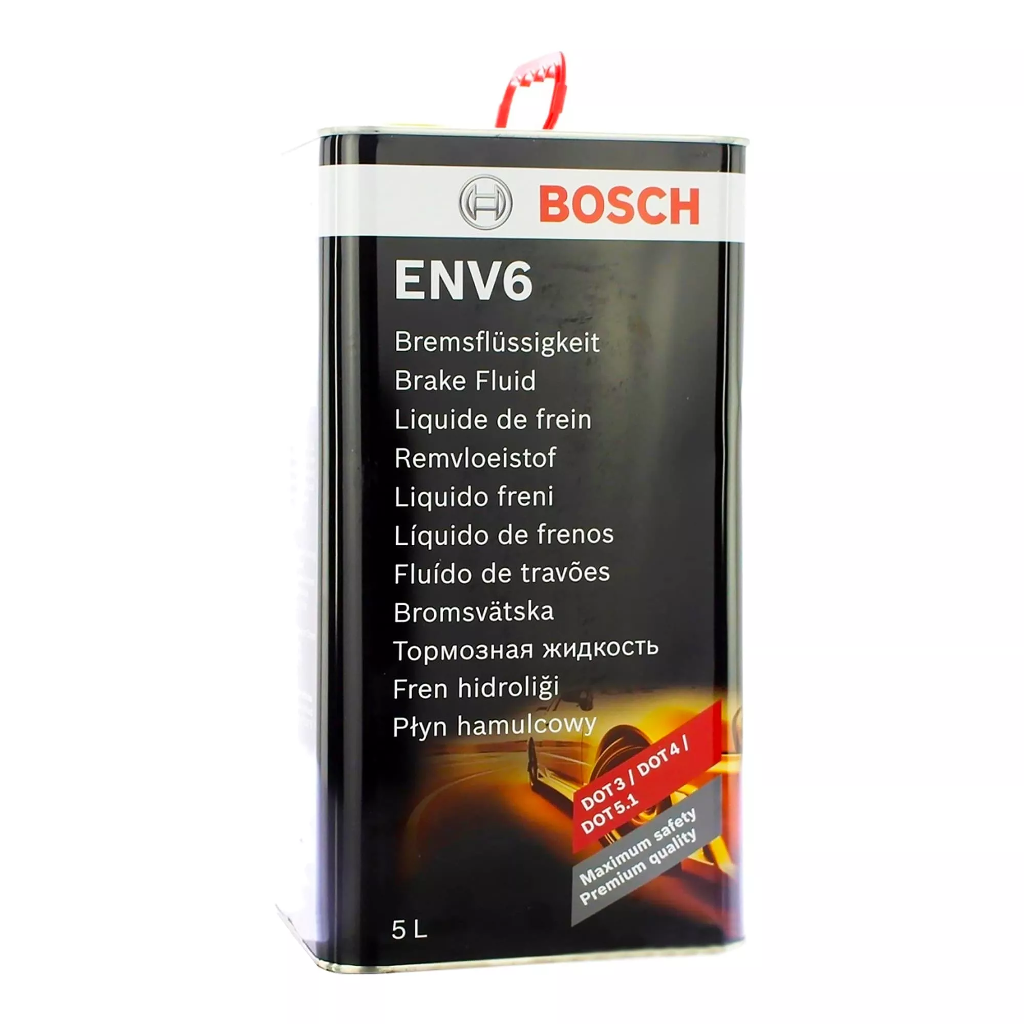Гальмівна рідина Bosch ENV6 DOT 5.1 5л (1987479208)