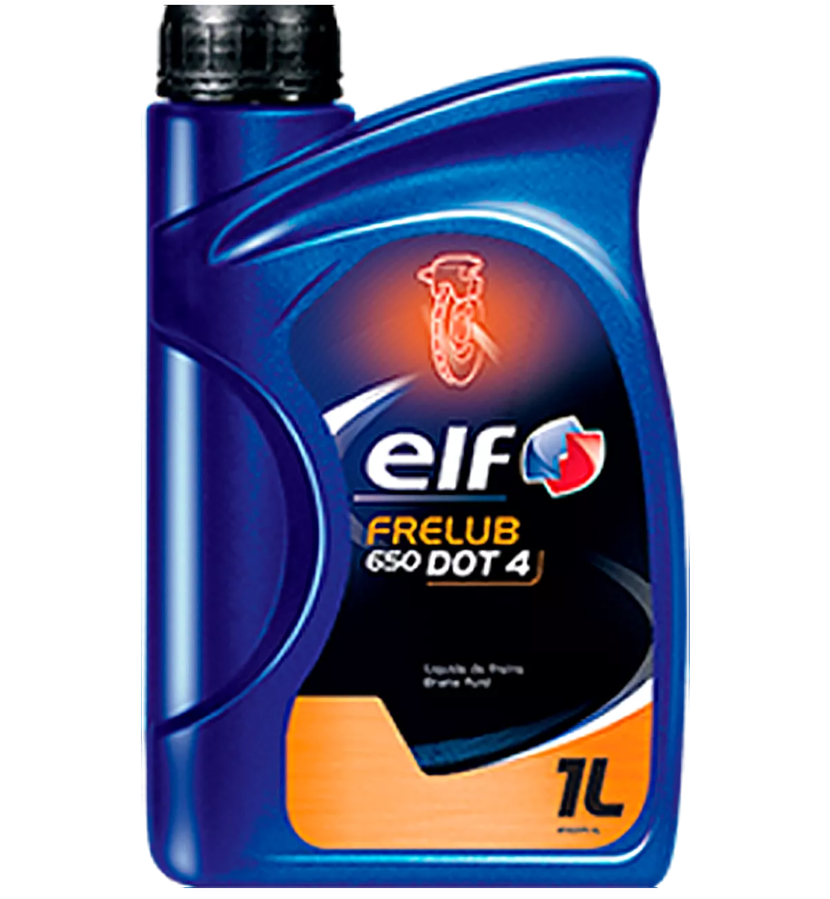 Гальмівна рідина ELF FRELUB 650 DOT 4 0,5л (195627) Гальмівна рідина ELF FRELUB 650 DOT 4 0,5л (195627)