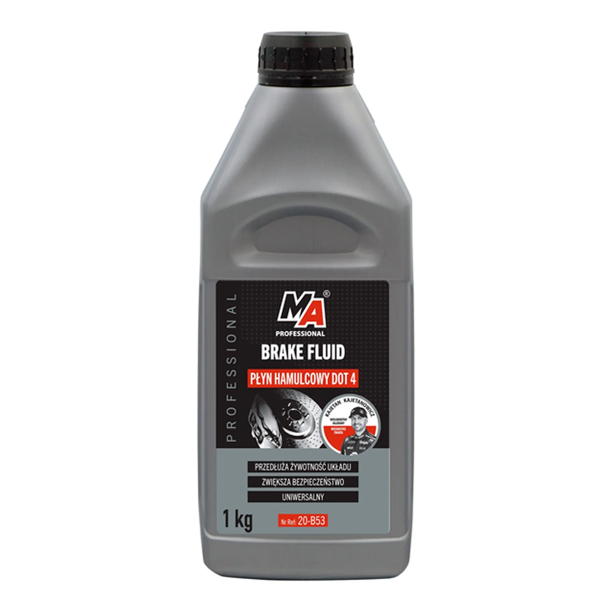 Тормозная жидкость Moje Auto DOT 4 1кг (20-B53)