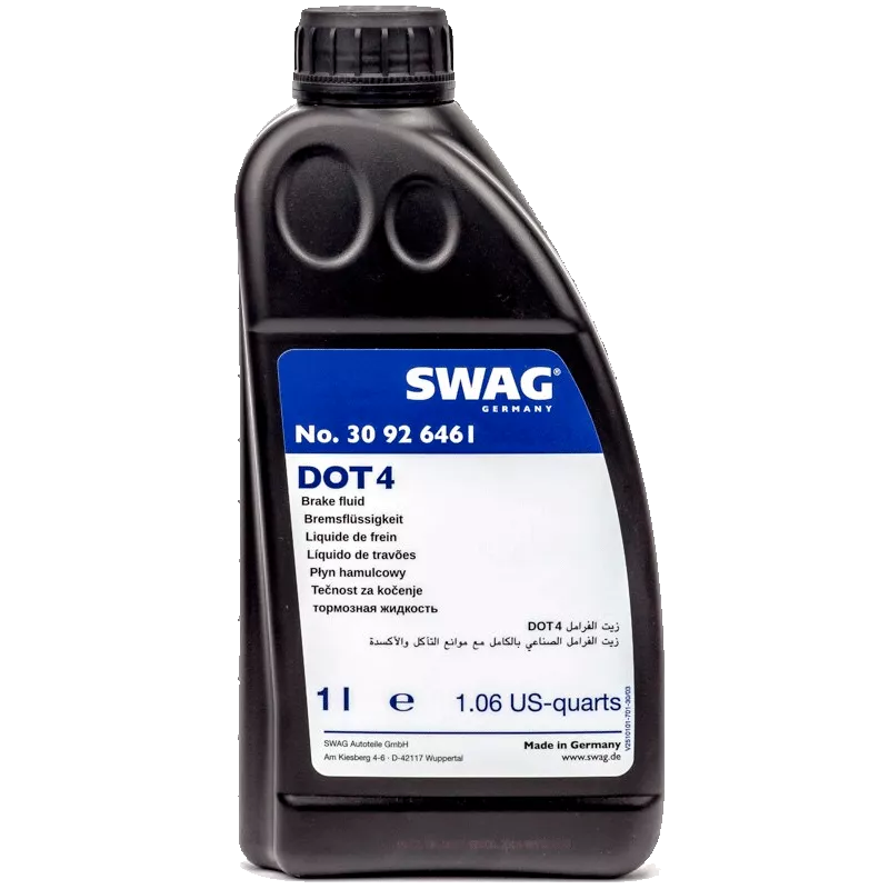 Тормозная жидкость SWAG DOT4 1л (30926461)