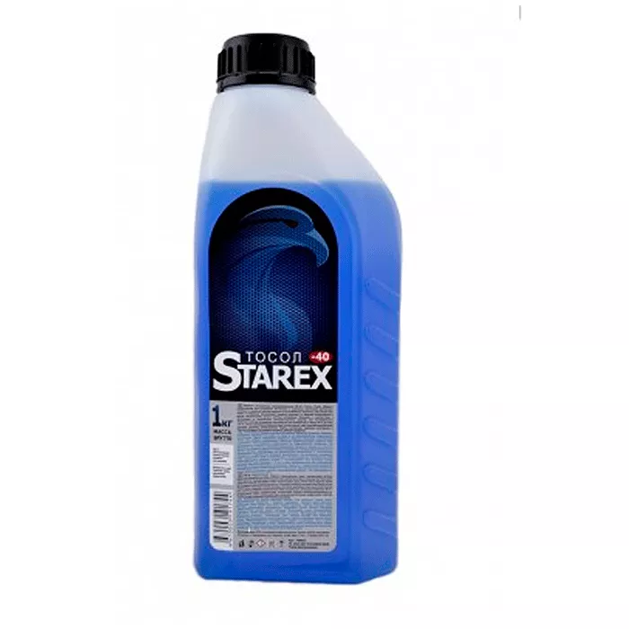 Тосол Starex ПЕ G11 -40°C синий 1л (700631) (28630) Тосол Starex ПЕ G11 -40°C синий 1л (700631) (28630)