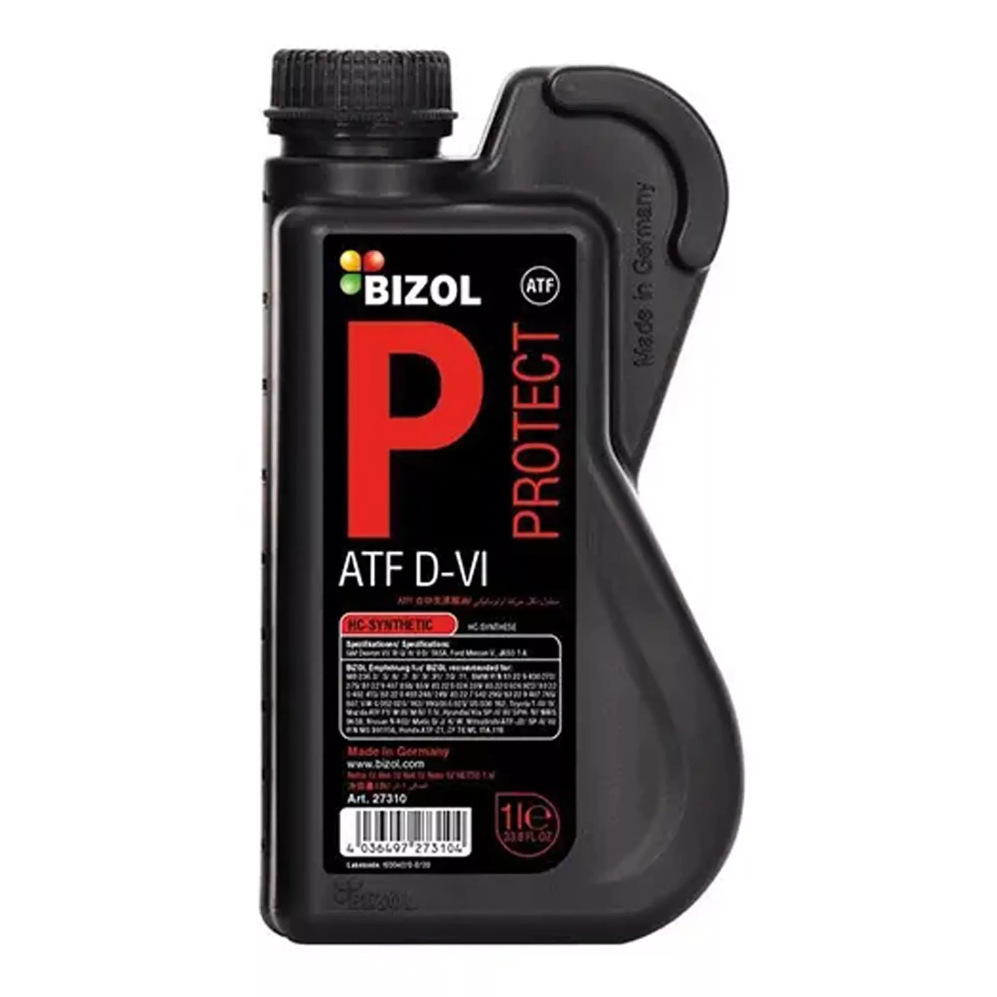 Трансмиссионное масло BIZOL Protect ATF D-VI 1л (В27810)