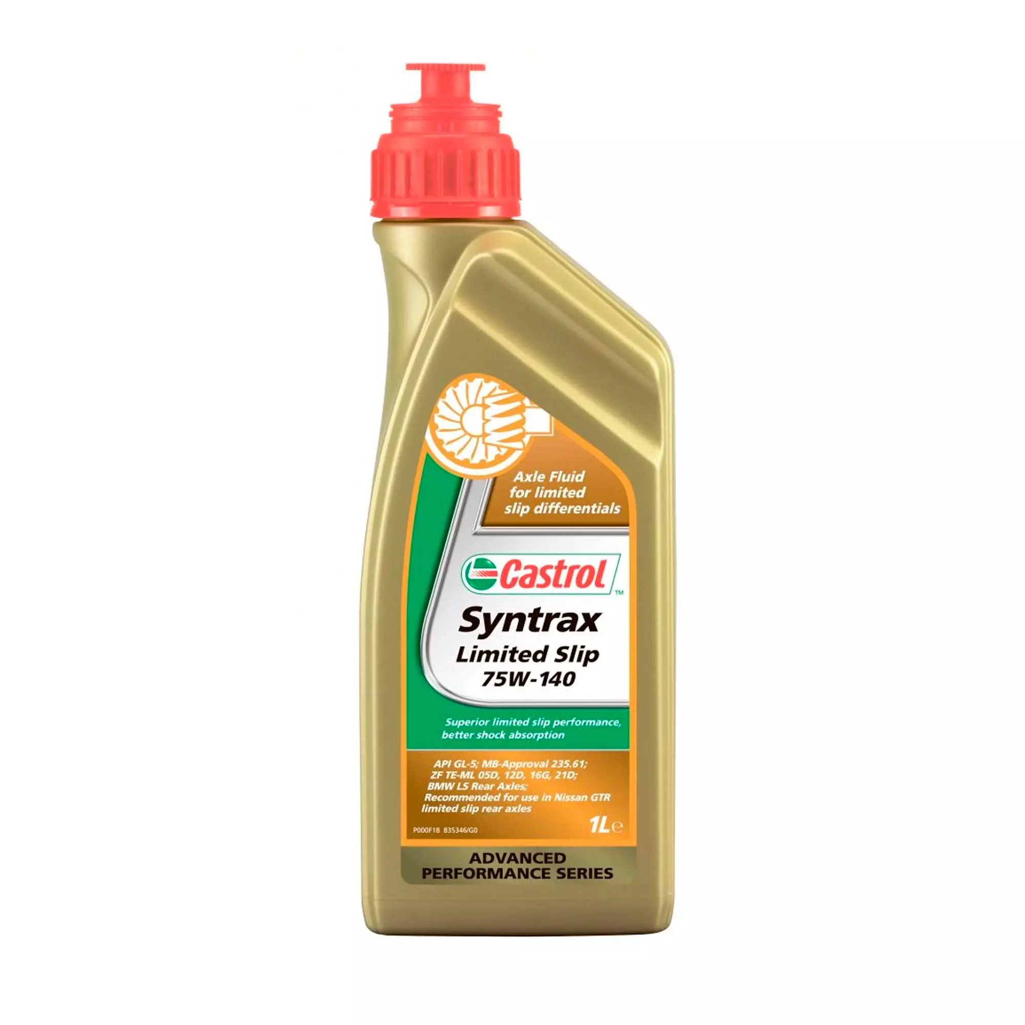 Трансмісійна олива Castrol SYNTLONGLIFE 75W-140 1л