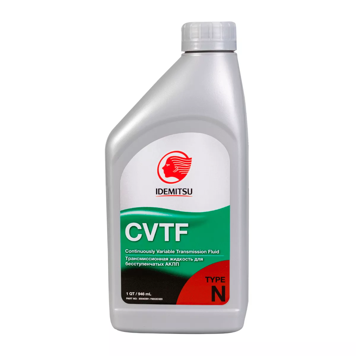 Трансмиссионное масло для АКПП IDEMITSU CVT Fluid TYPE-N 0,946л (30040091-75002C020) Трансмиссионное масло для АКПП IDEMITSU CVT Fluid TYPE-N 0,946л (30040091-75002C020)