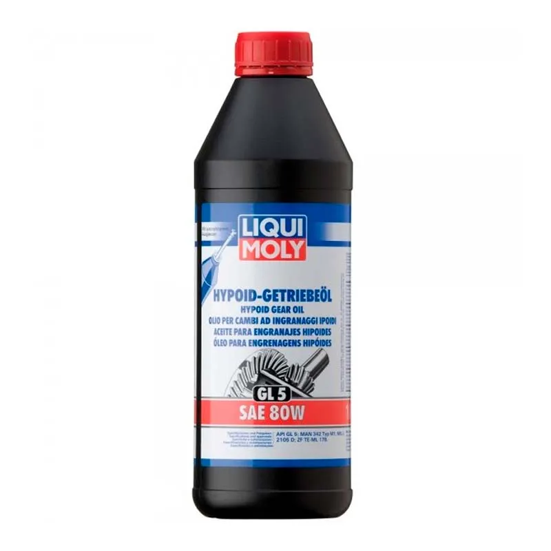 Трансмиссионное масло Liqui Moly Hypoid-Getriebeoil GL5 80W 1л