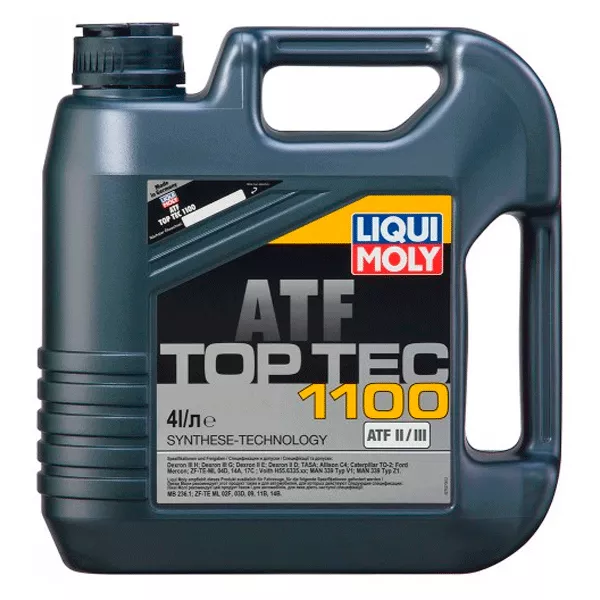 Трансмиссионное масло Liqui Moly Top Tec ATF 1100 4л (7627) Трансмиссионное масло Liqui Moly Top Tec ATF 1100 4л (7627)