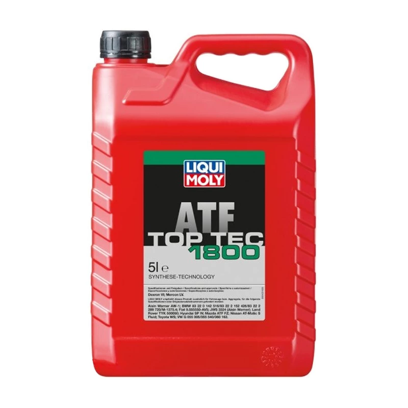 Трансмиссионное масло Liqui Moly Top Tec ATF 1800 5 л (39020) Трансмиссионное масло Liqui Moly Top Tec ATF 1800 5 л (39020)