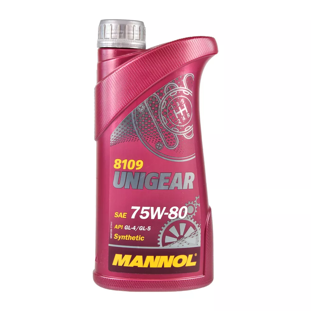 Трансмиссионное масло MANNOL UNIGEAR SAE 75W-80 1л (MN8109-1)