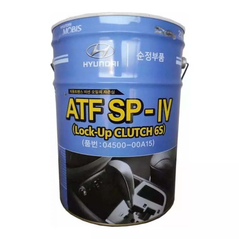 Трансмиссионное масло Mobis ATF SP-IV 20л (0450000A15) Трансмиссионное масло Mobis ATF SP-IV 20л (0450000A15)