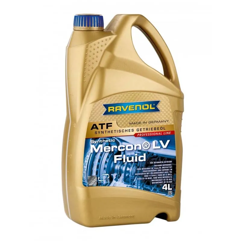 Трансмісійна олива RAVENOL ATF MERCON LV 4л