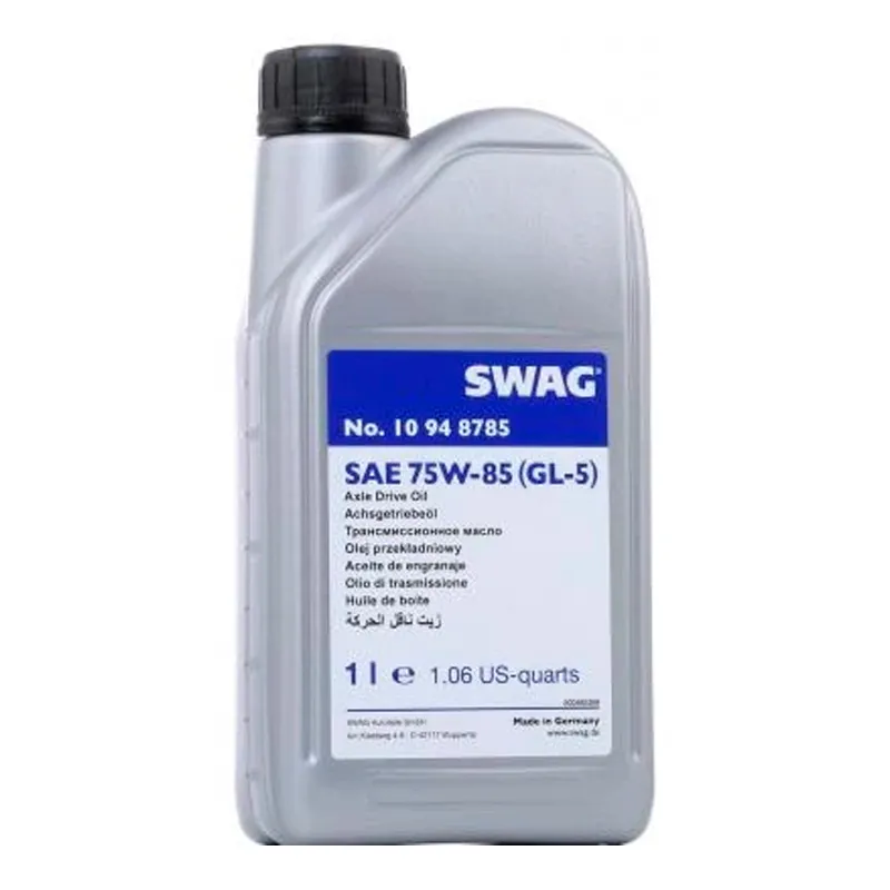 Трансмиссионное масло SAE 75W-85 1л SWAG (10948785)