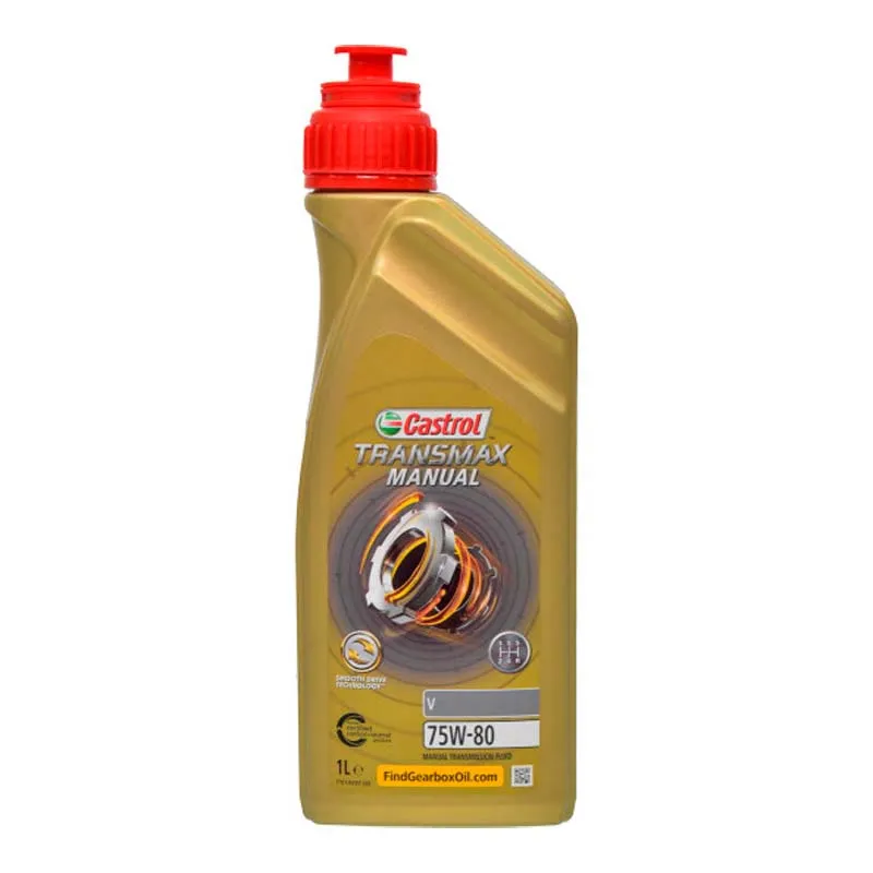 Трансмиссионное масло Transmax Manual V 75W-80 1л CASTROL (75W80 TR MV 1L)