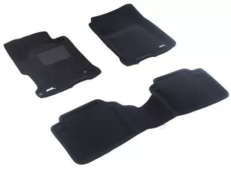 Трехслойные коврики Sotra 3D Premium 12mm Black для Honda Accord (sedan)(mkIX)20