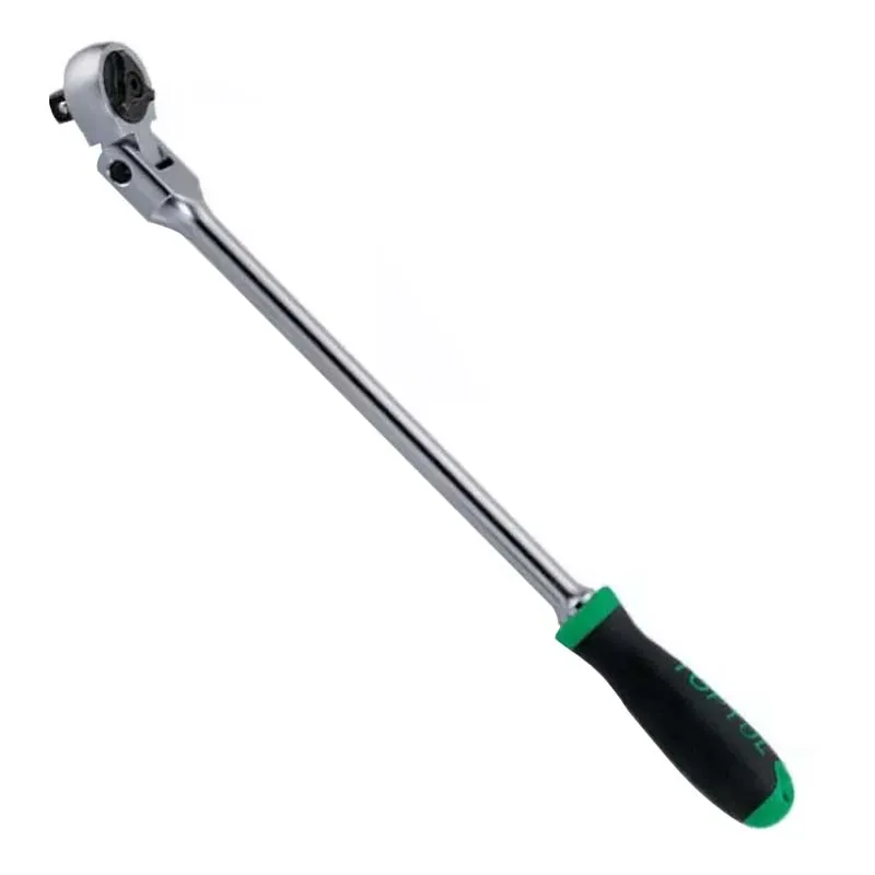 Трещотка Toptul 1/2" с шарниром 72 зубца супердлинная (CJKN1643) Трещотка Toptul 1/2" с шарниром 72 зубца супердлинная (CJKN1643)