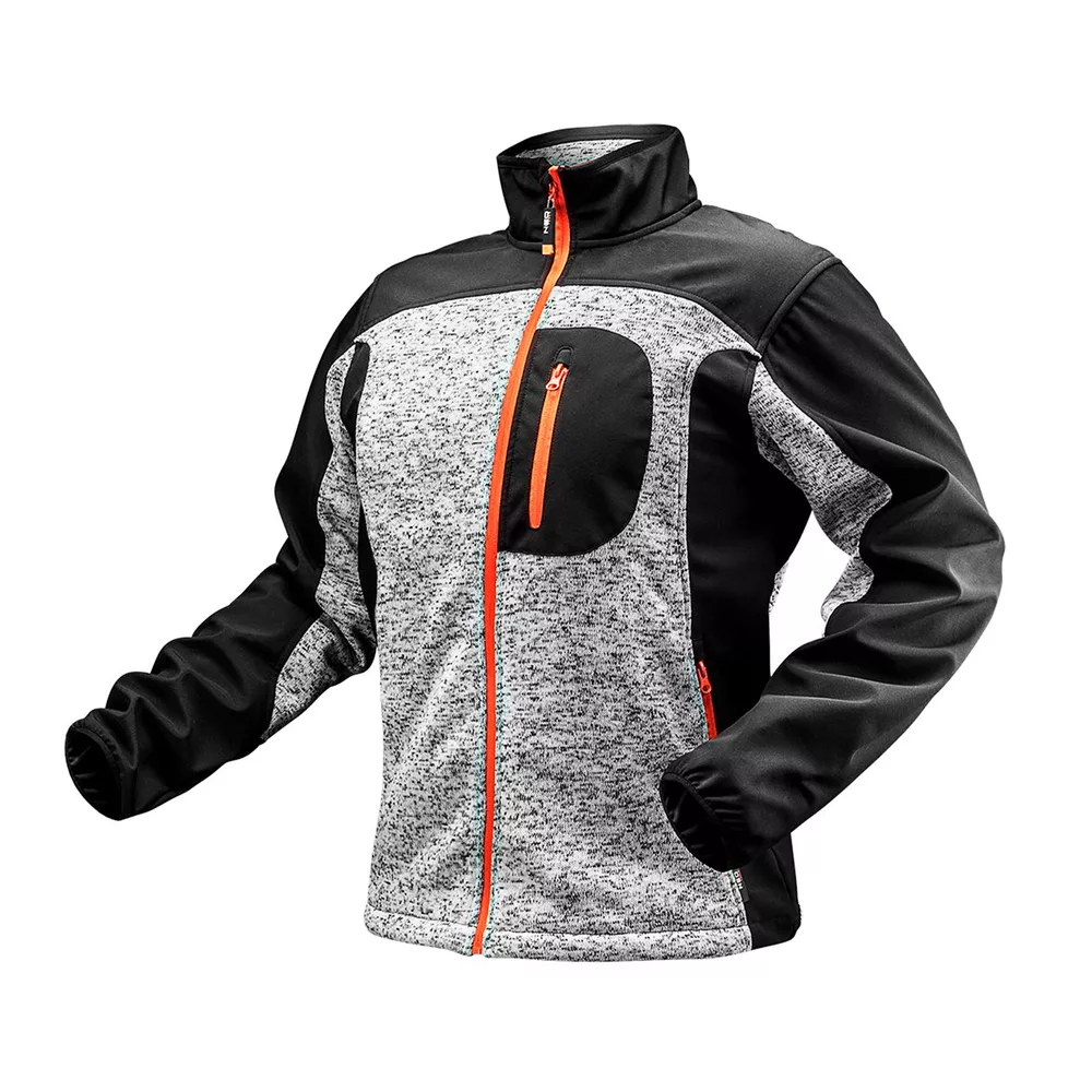 Трикотажная кофта NEO TOOLS + softshell, размер M (81-555-M) Трикотажная кофта NEO TOOLS + softshell, размер M (81-555-M)
