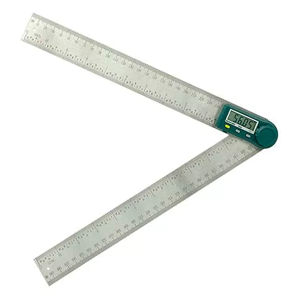 Угломер электронный (транспортир, малка) с линейкой 200 мм 5423-200 PROTESTER (5423-200)