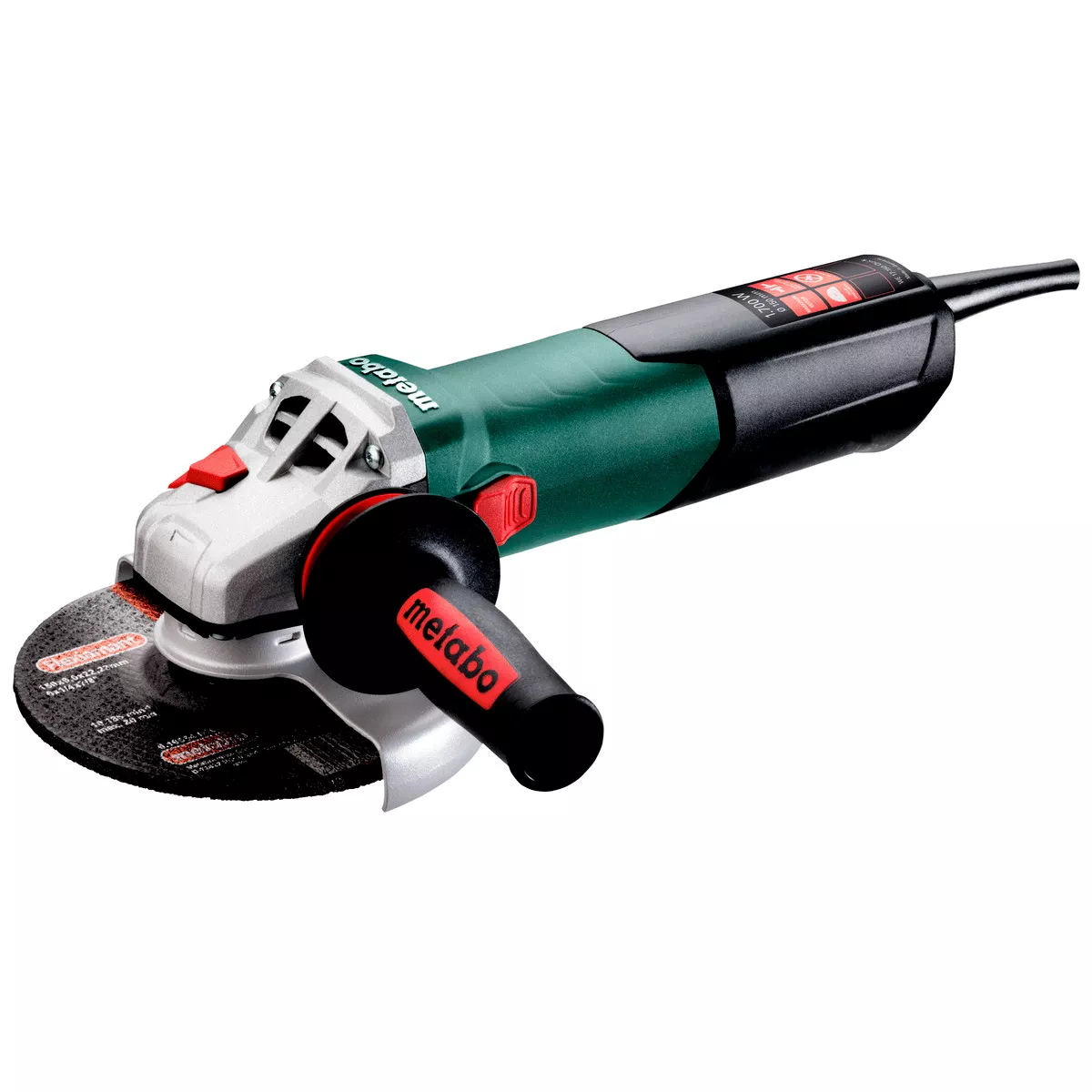 Угловая шлифмашина (болгарка) Metabo W 11-125 Quick (603623000) Угловая шлифмашина (болгарка) Metabo W 11-125 Quick (603623000)