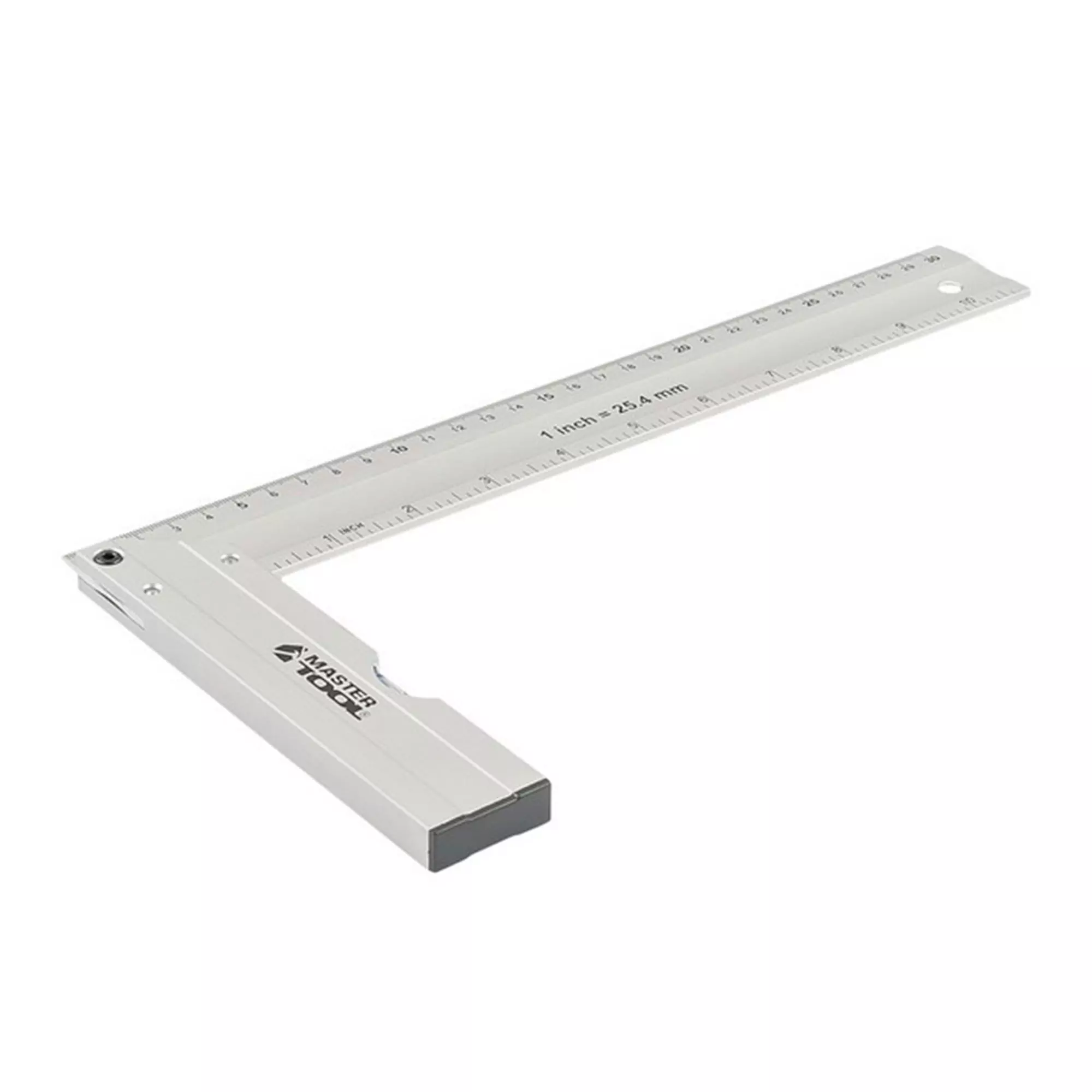 Угольник строительный MasterTool с уровнем 300 мм (30-4300)
